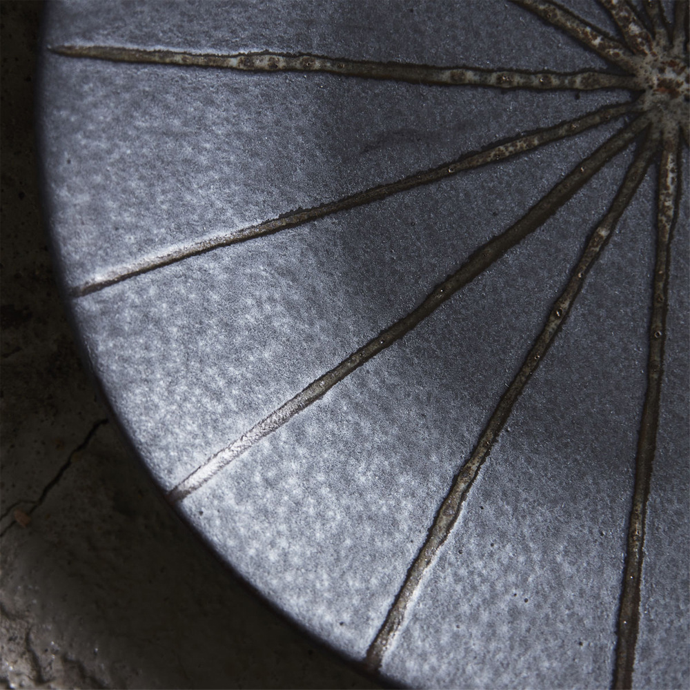 House Doctor Tallerken 15,7 cm organi mørkegrå