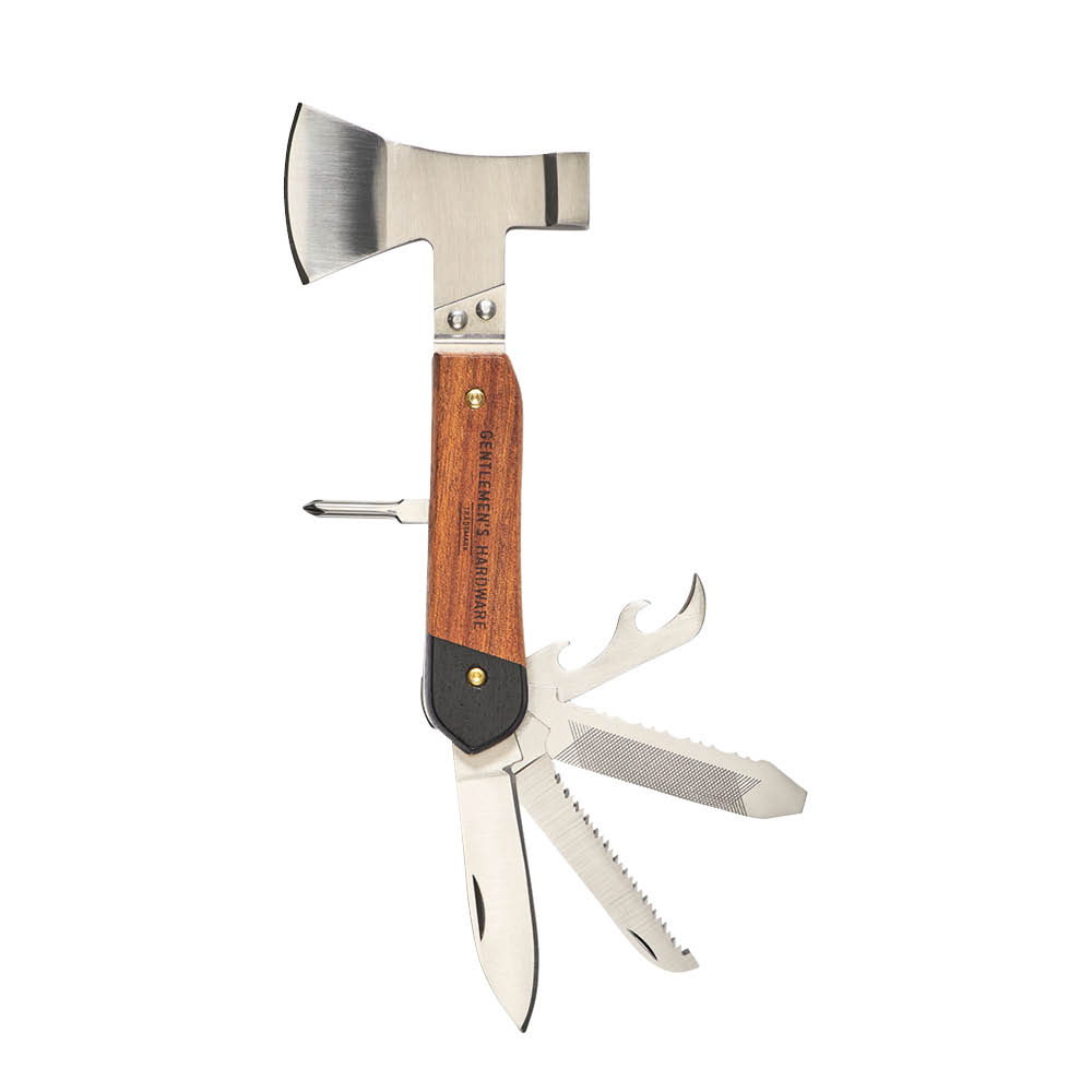 Gentlemen's Hardware Överlevnadskit i plåtask orange