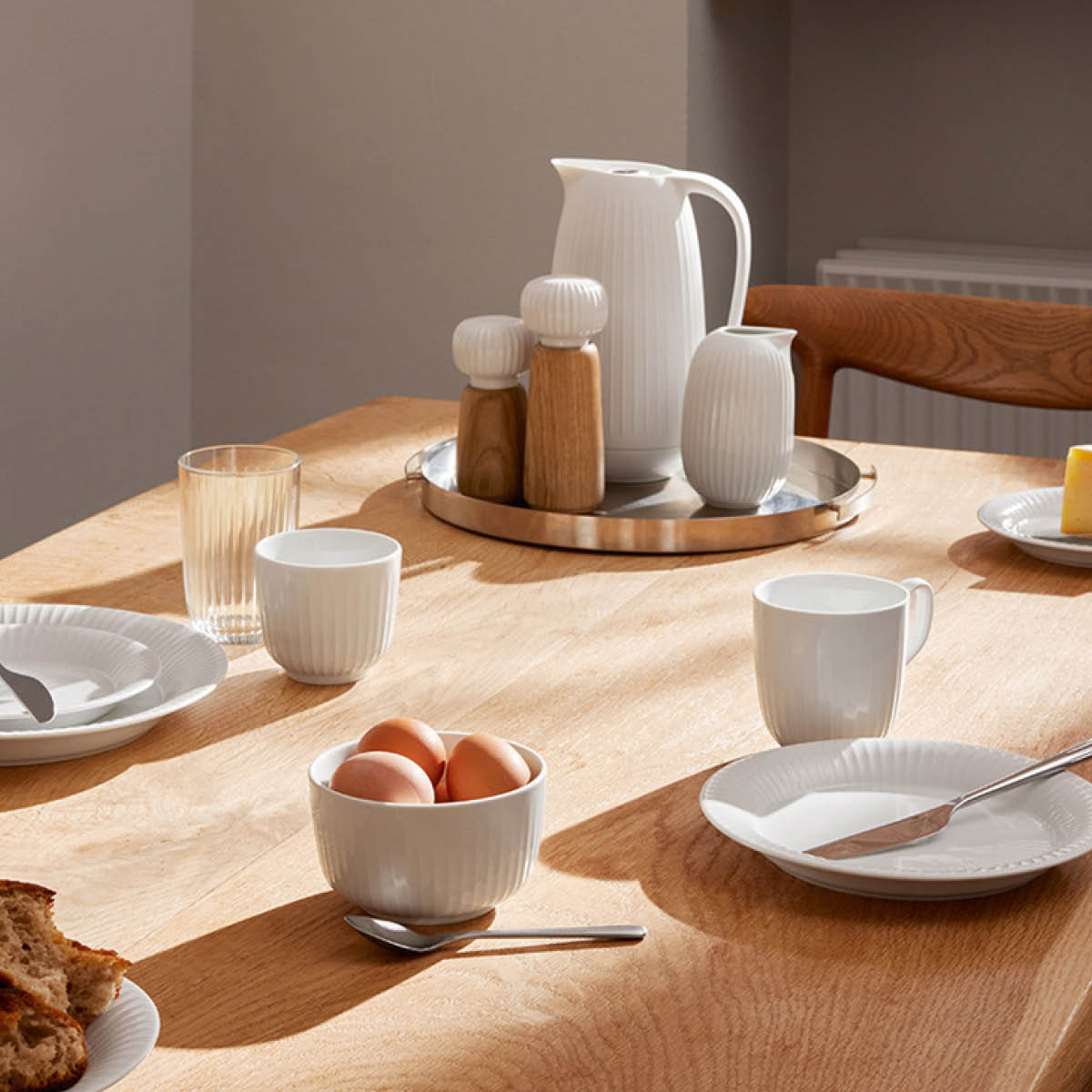 Kähler Hammershøi Termosmuki 20 cl Valkoinen