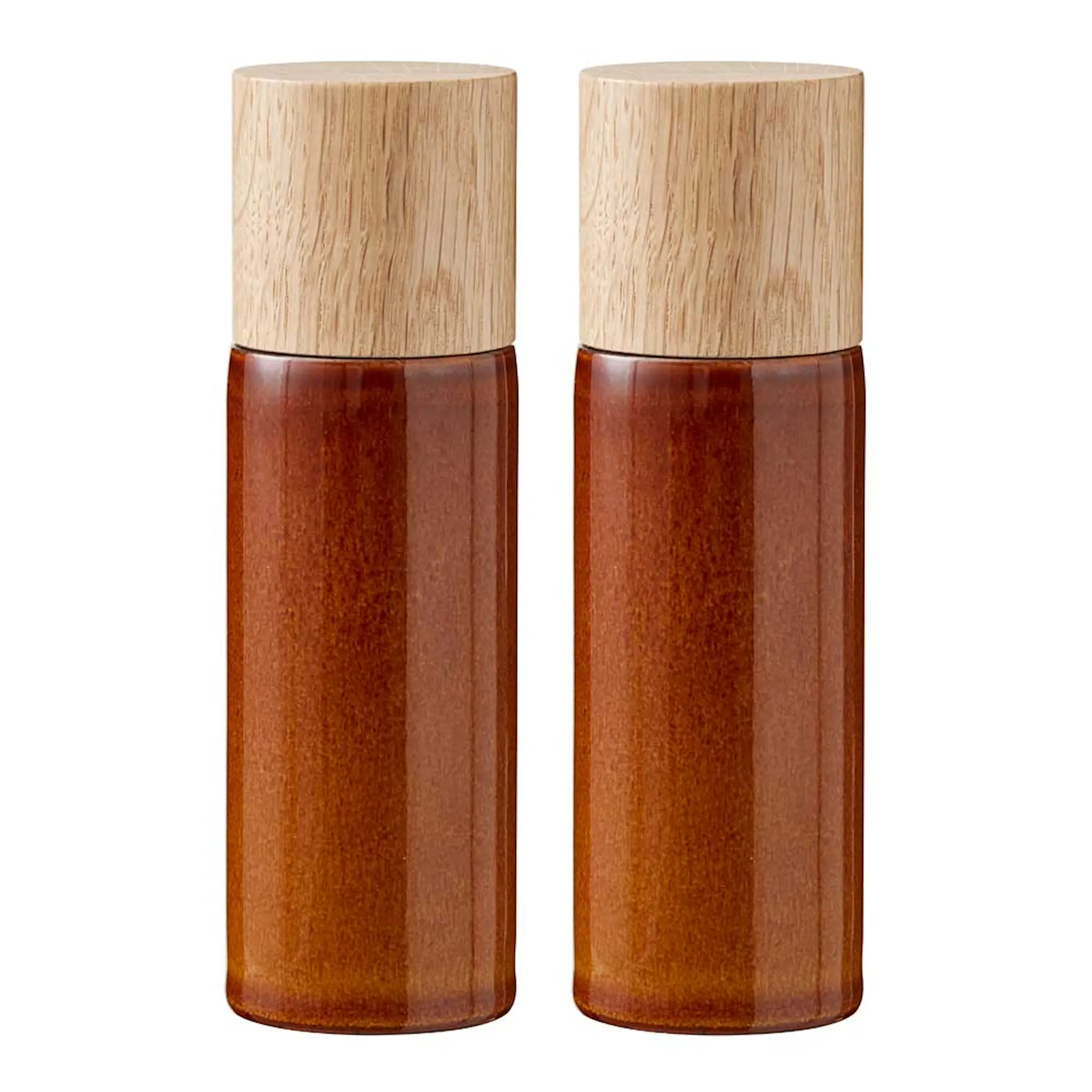 Bitz Bitz Salt- och pepparkvarn 17 cm Bärnsten