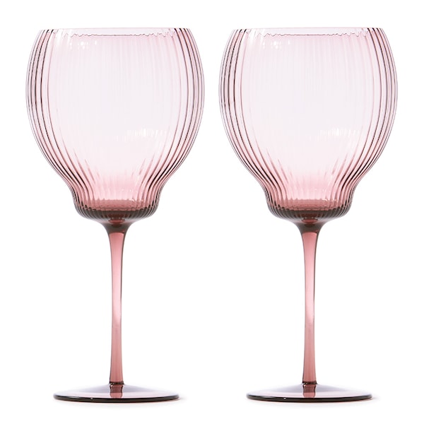 Pum Vinglas 24,5 cm 2-pack Lila