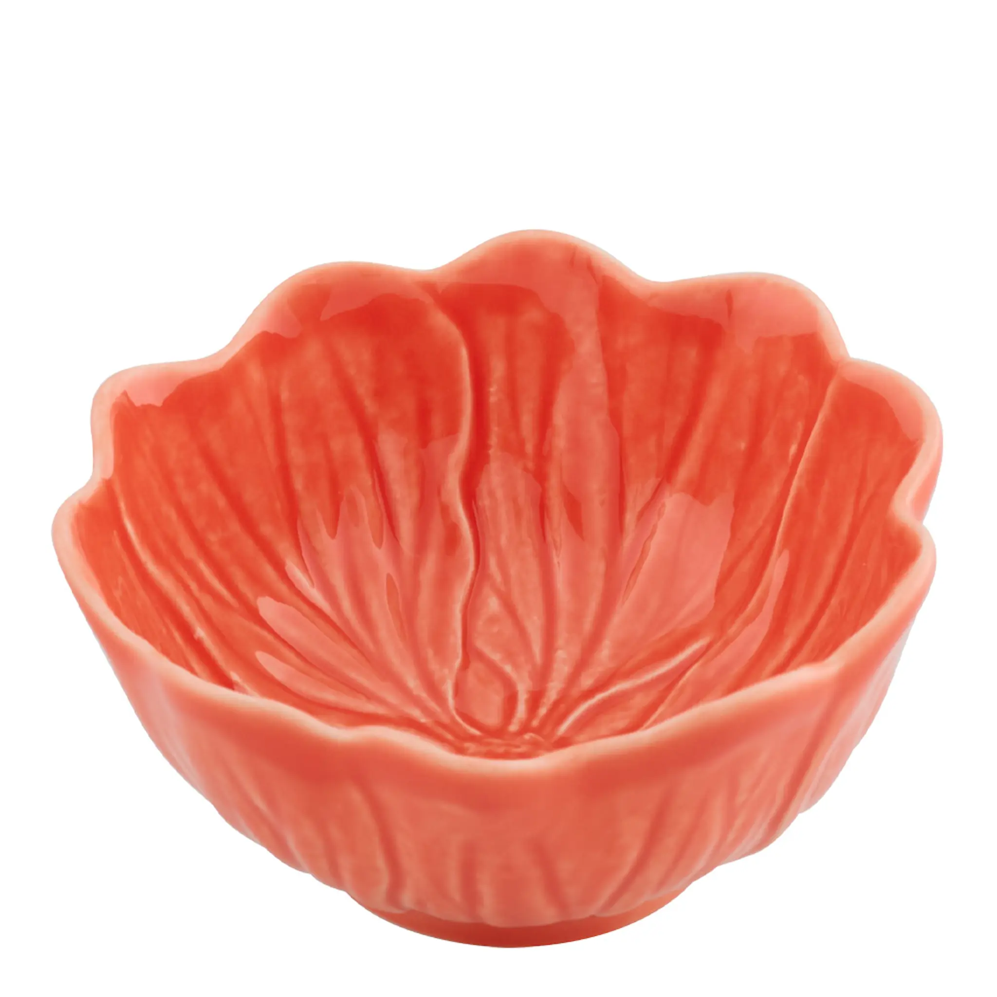 Bordallo Pinheiro Flora Skål 12,5 cm Mörkrosa