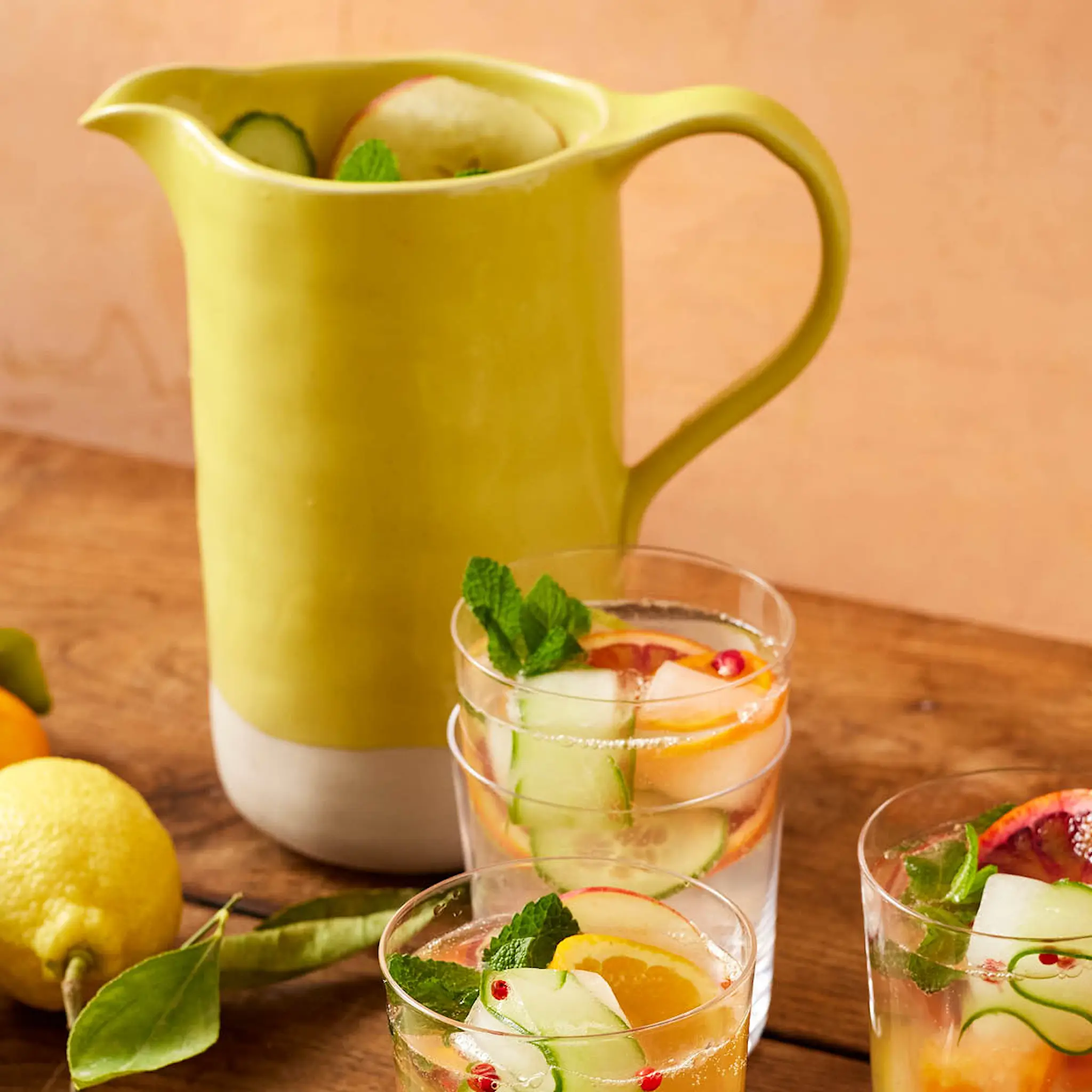 Jamie Oliver Big Love kanna 1,5 L gul