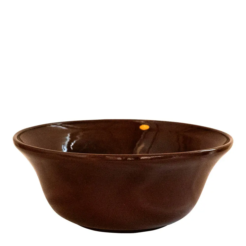 Kulho keskikokoinen 24 cm majaruskea
