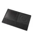 3-i-1 barmatta med skärbräda 47x30 cm svart