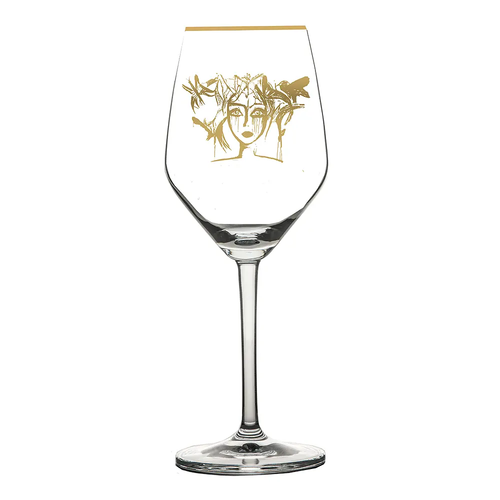 Rosee-/valkoviinilasi Slice of Life Gold 40 cl