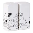 Mumin Salt- och pepparkar Familjen Svart