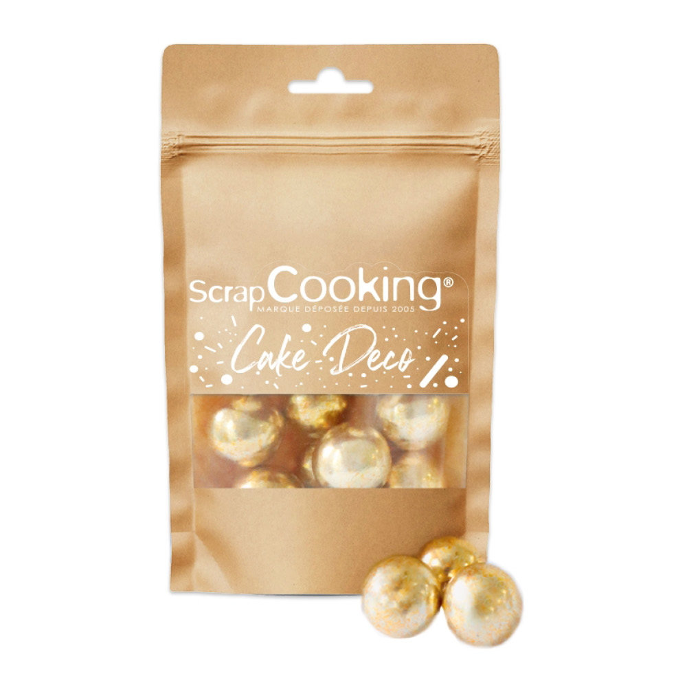 ScrapCooking Strössel XXL 55 g guld