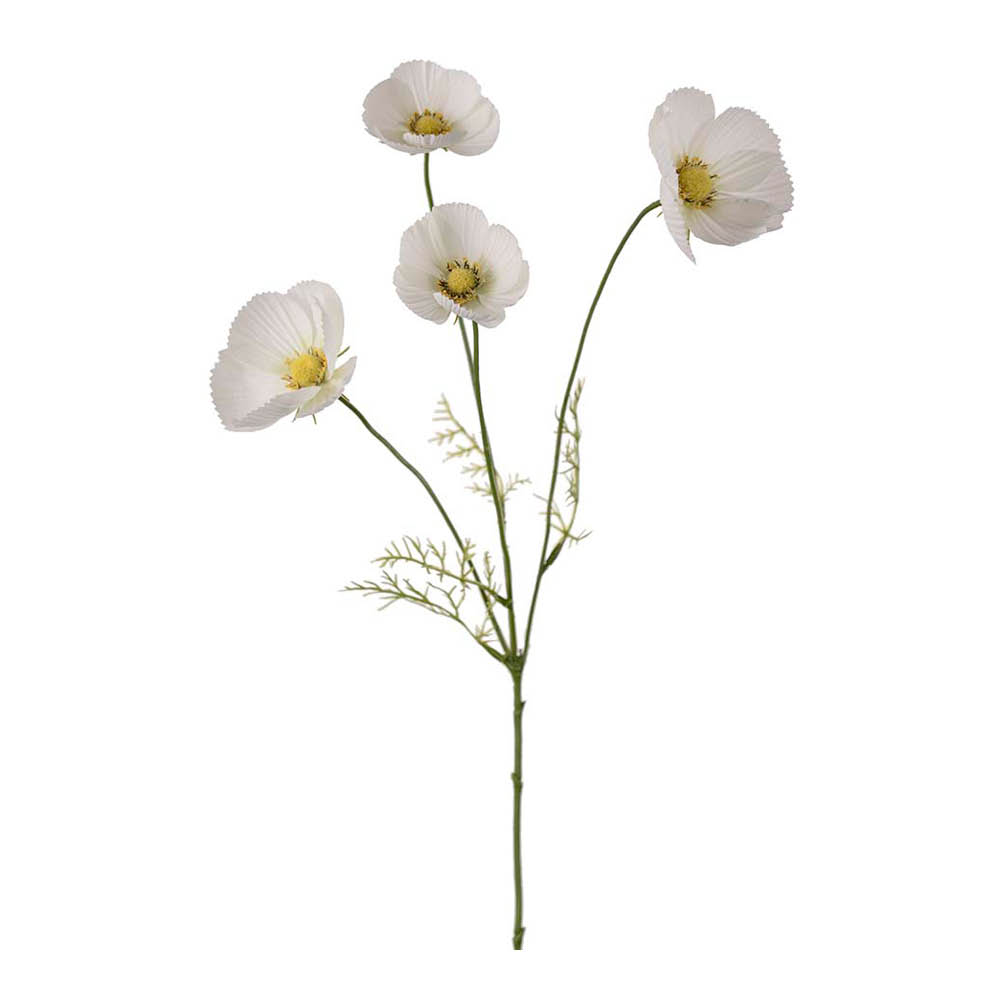 Mr Plant - Tekokukka Kosmoskukka 60 cm Valkojnen