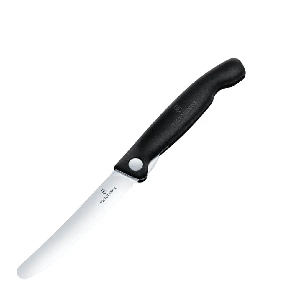 Swiss Classic piknikkniv 11 cm svart