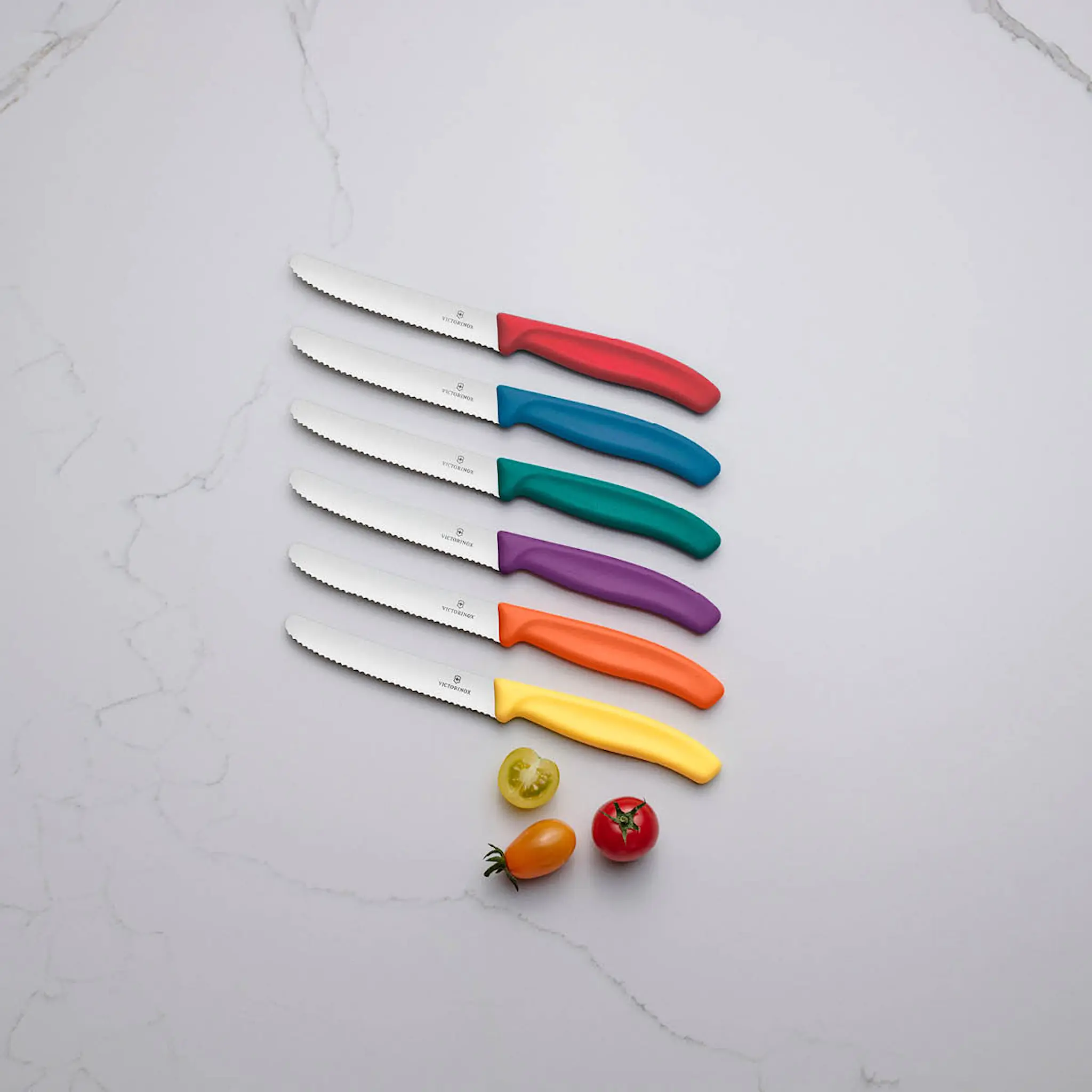 Victorinox Swiss Classic tomatkniv 11 cm havsgrön