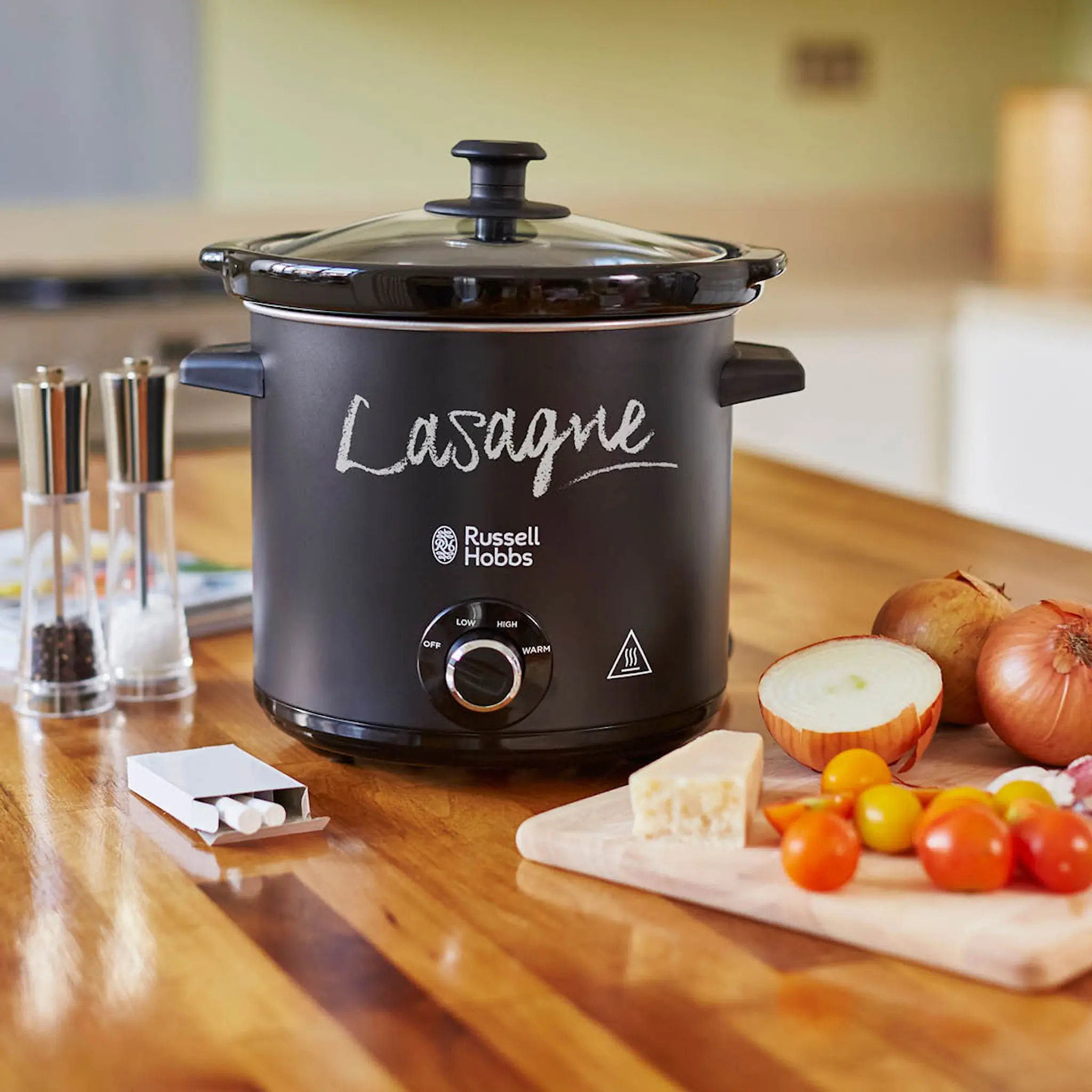 RUSSELL HOBBS SlowCooker-gryta med griffeltavla 3,5 L 200W svart