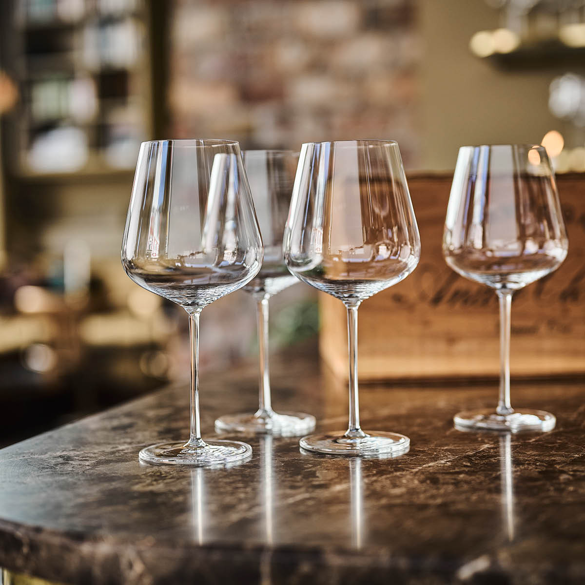 Zwiesel Glas Vervino Rödvinglas 68 cl 4-Pack Klar