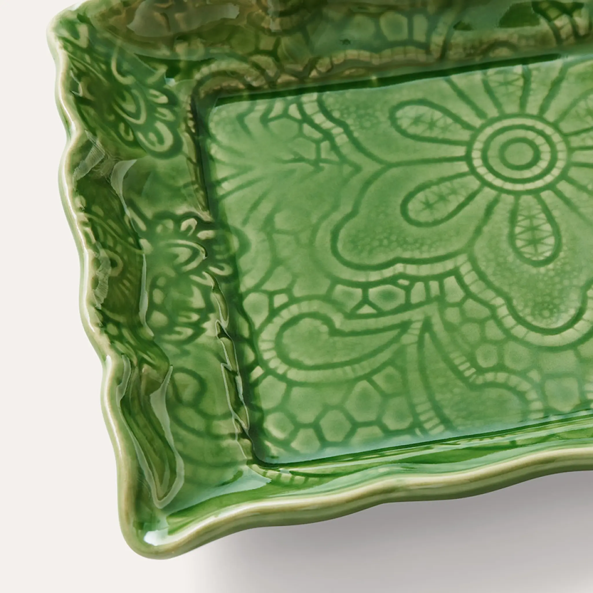 Sthål Arabesque serveringsfat 33x13 cm primavera