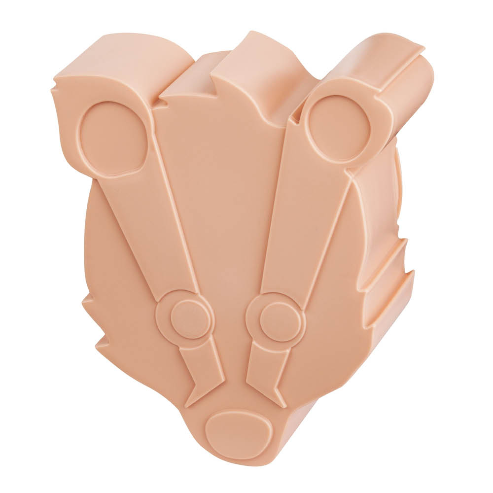 Blafre Grävling matlåda mini i plast 12x10 cm persika