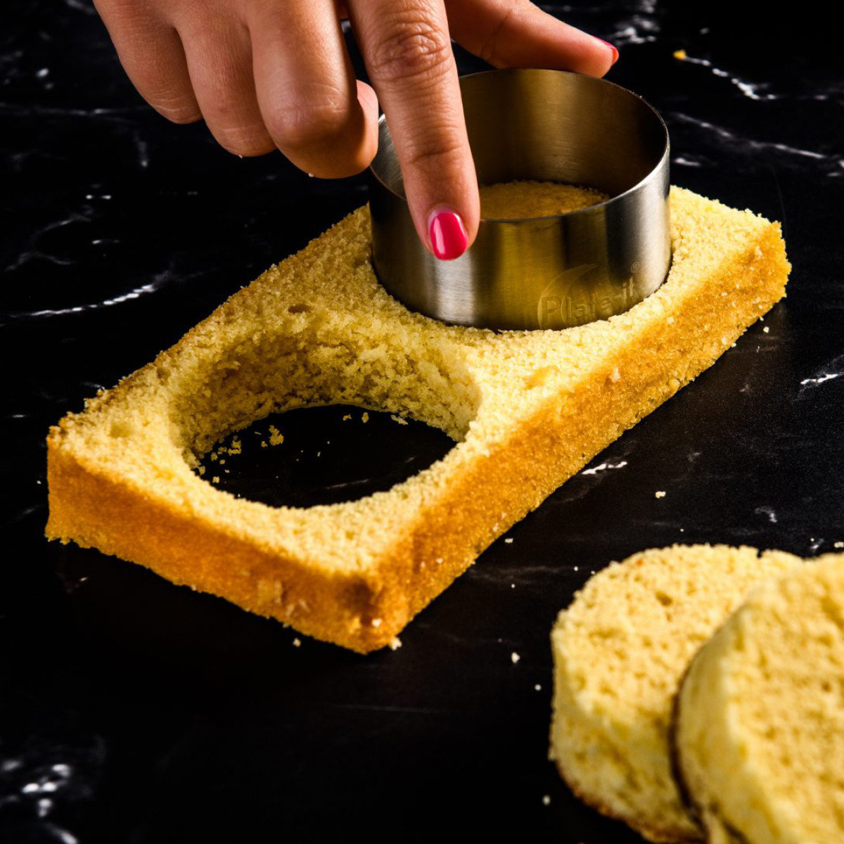 Plate It Utstickare 4 delar stål