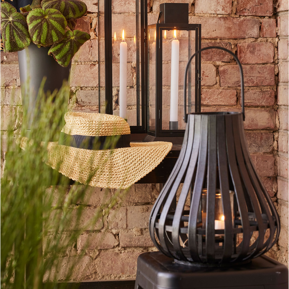 GUS Design Eliz Lyhty 31x41 cm Musta