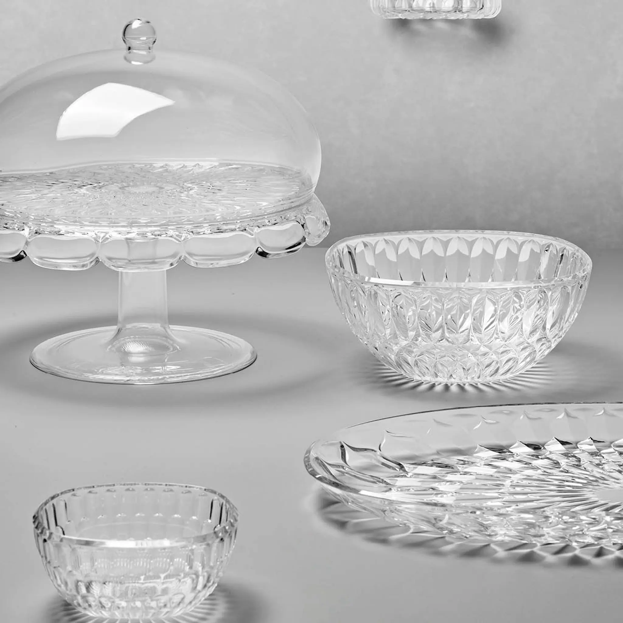 Guzzini Vanity Kakkuvati kannella 30 cm Kirkas