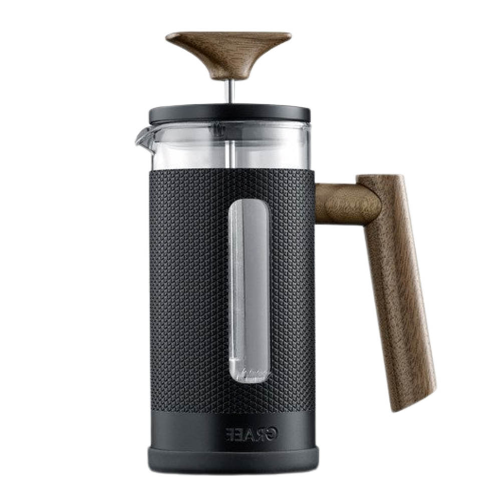 Graef Kaffepress MFP22 350 ml svart/trä