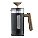 Kaffepress MFP22 350 ml svart/trä