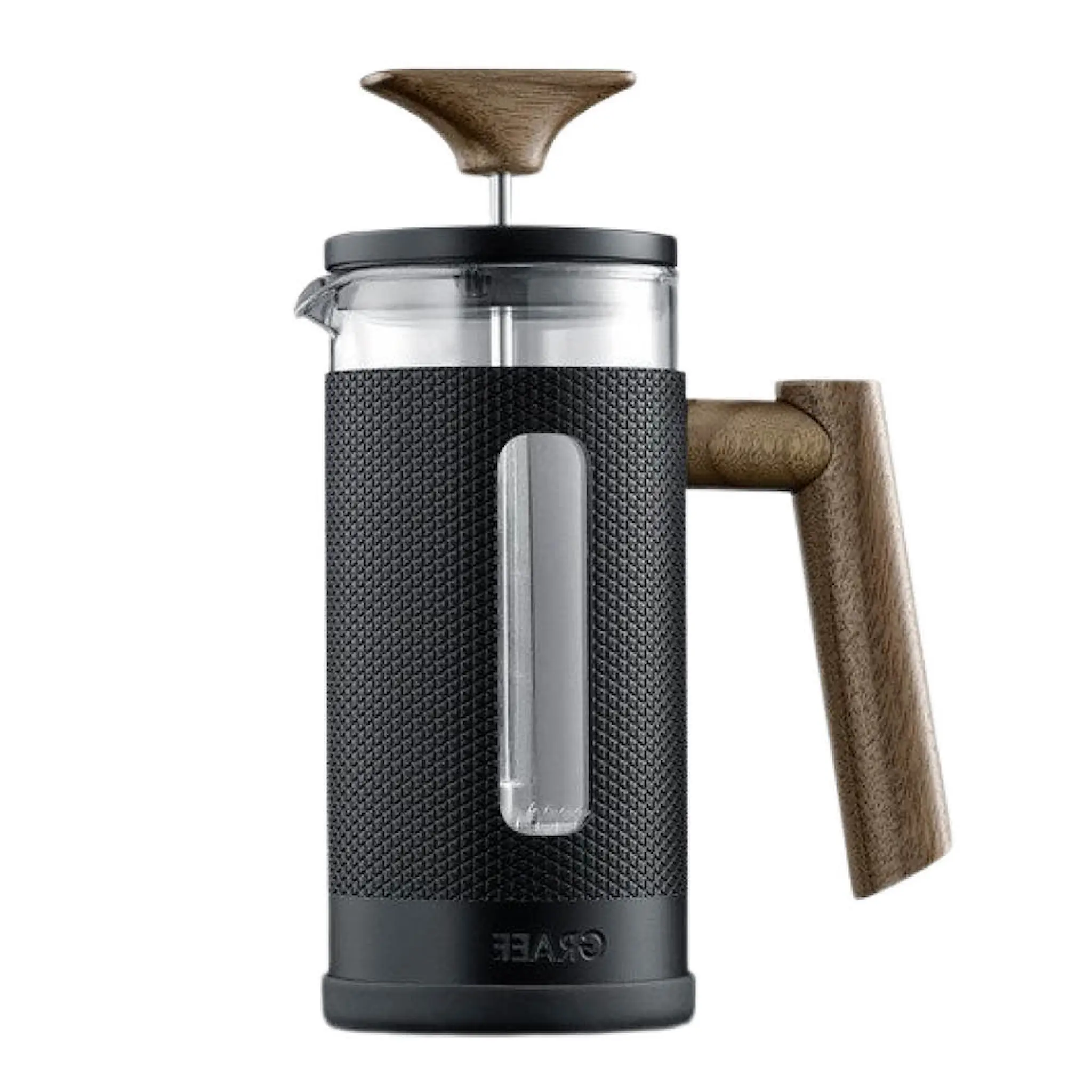 Graef Kaffepress MFP22 350 ml svart/trä