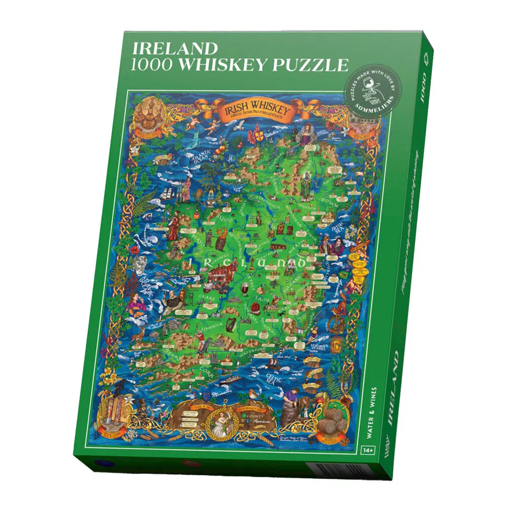 Whisky Puzzle Palapeli Irlanti 1000 palaa