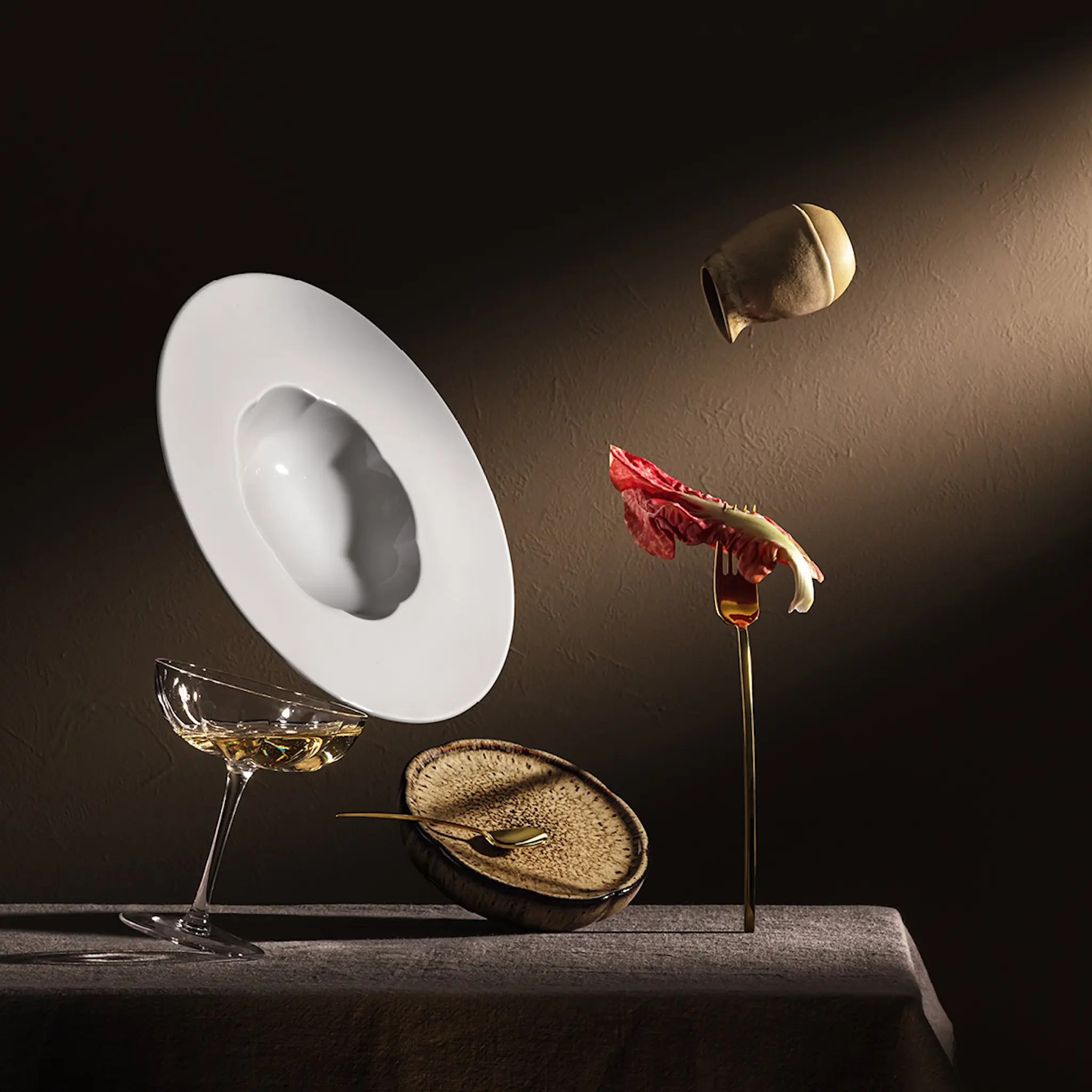 Rosenthal Sonetto Bianco Syvä Lautanen 28 cm Valkoinen