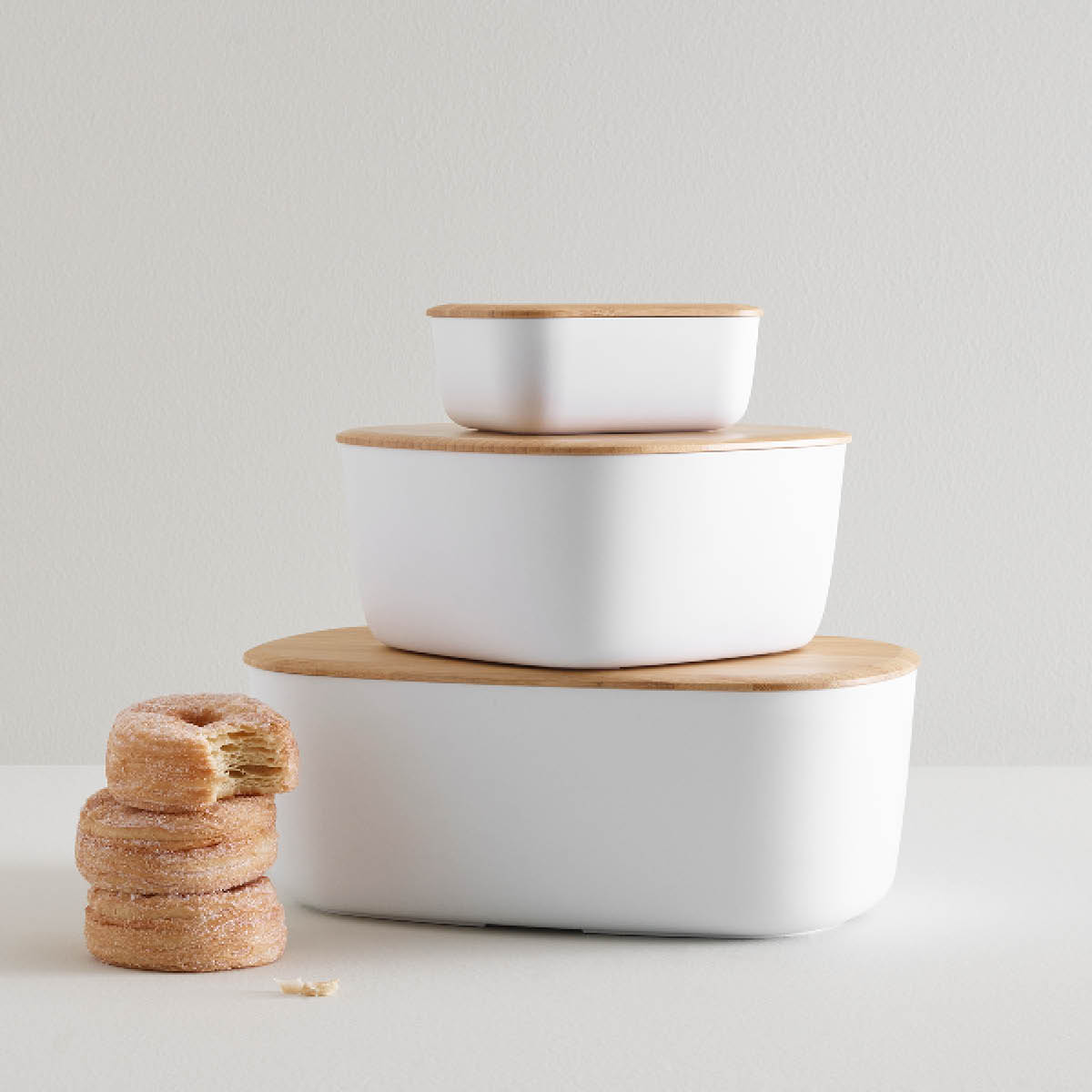 RIG-TIG BOX-IT Brödlåda 23 cm Vit