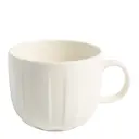 Senja espressokopp med fat 9 cl vit