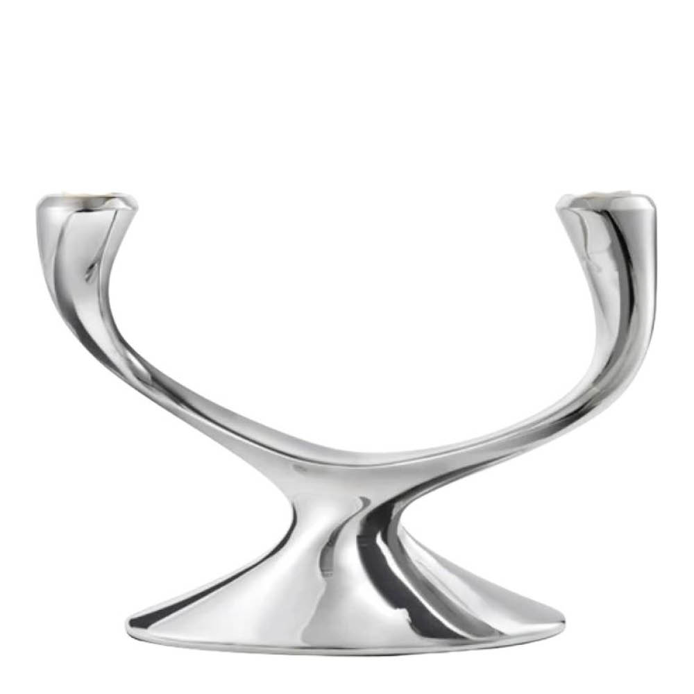 Robert Welch Windrush Kynttilänjalka 18x26 cm Hopea