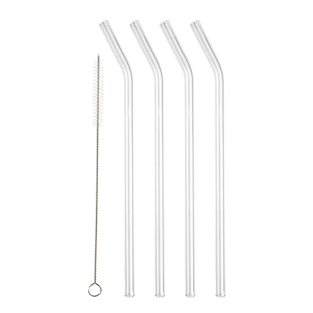 Lasinen Pilli 21,5 cm 4 kpl Kirkas