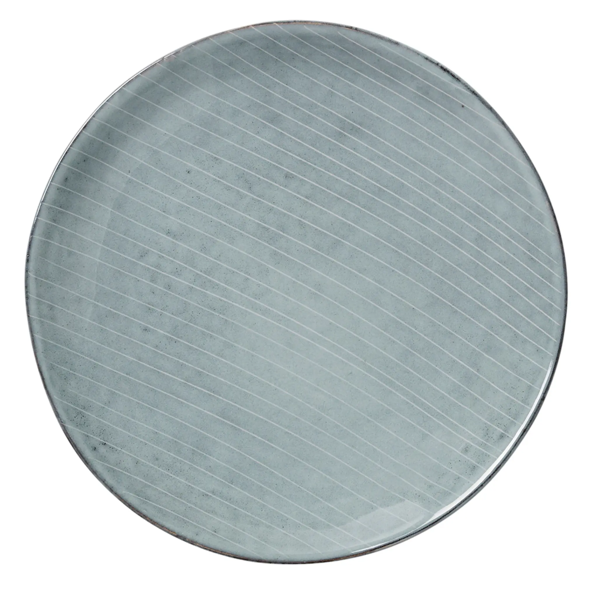 Broste Copenhagen Nordic Sea Tallrik flat 20 cm Blå