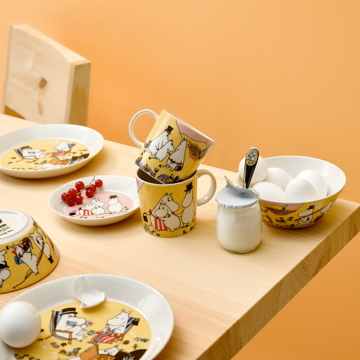 Moomin Arabia Muminmugg 30 cl Familjemys 80 år