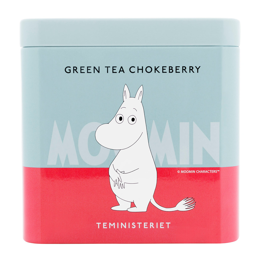 Teministeriet Mumin teburk grönt te aronia  250 g