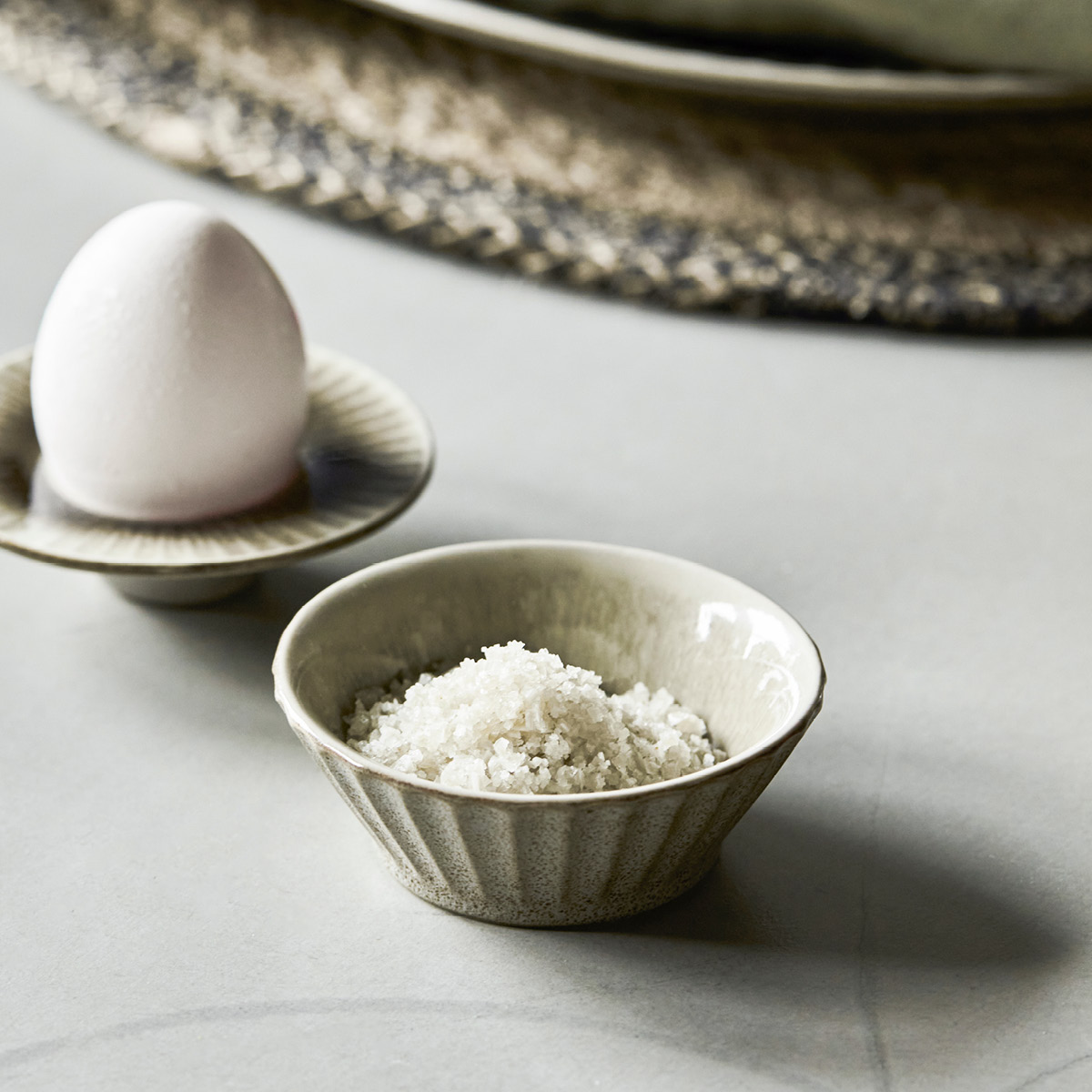 House Doctor Pleat bolle 8 cm grå/brun