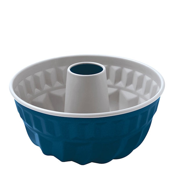 Xbake Sockerkaksform med mönster 25 cm Blå