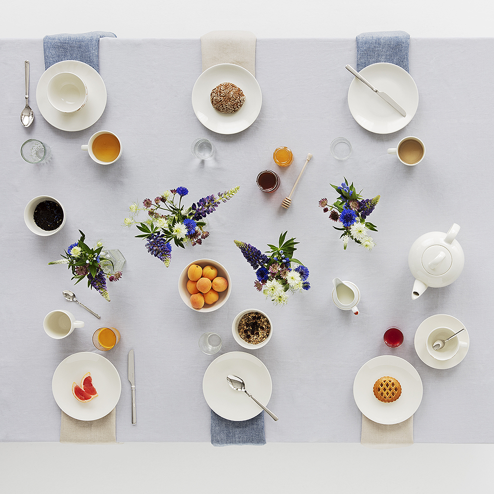 Arabia 24h Syvä lautanen 22 cm Valkoinen