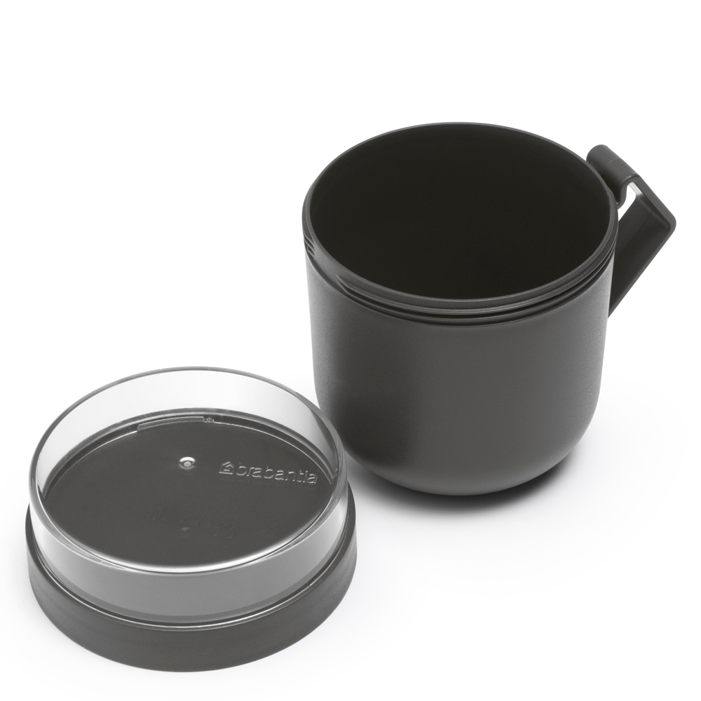 Brabantia Make & Take soppmugg 0,6 L mörkgrå