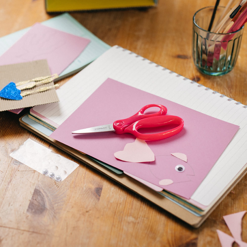 Fiskars Kids Scissors Barnsax 15 cm Rosa