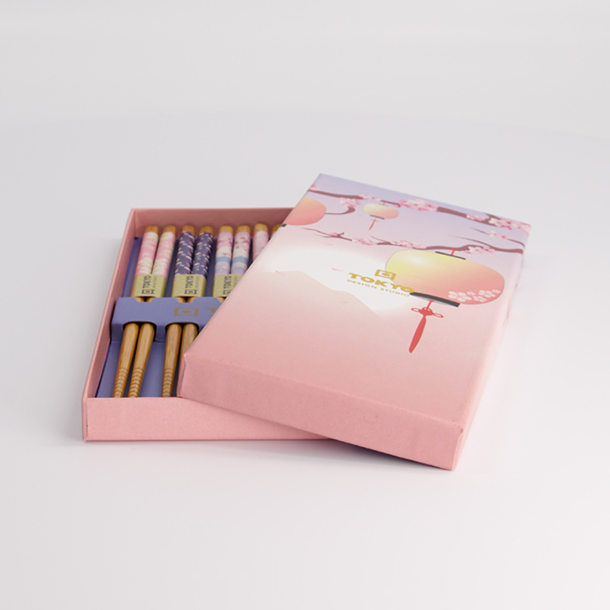 Tokyo Design Studio Syömäpuikot 5 kpl Pink lantern