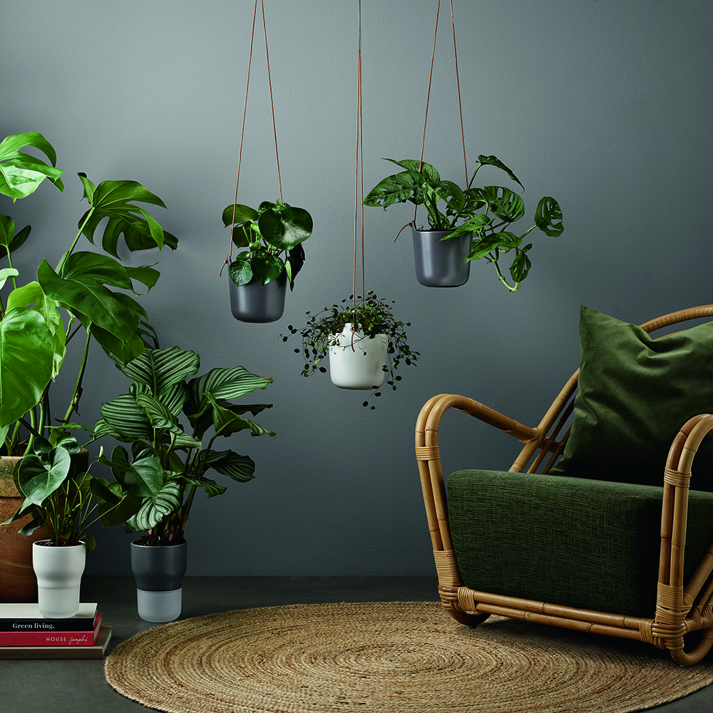 Eva Solo Självvattnande Kruka Hängande Nordic Grey