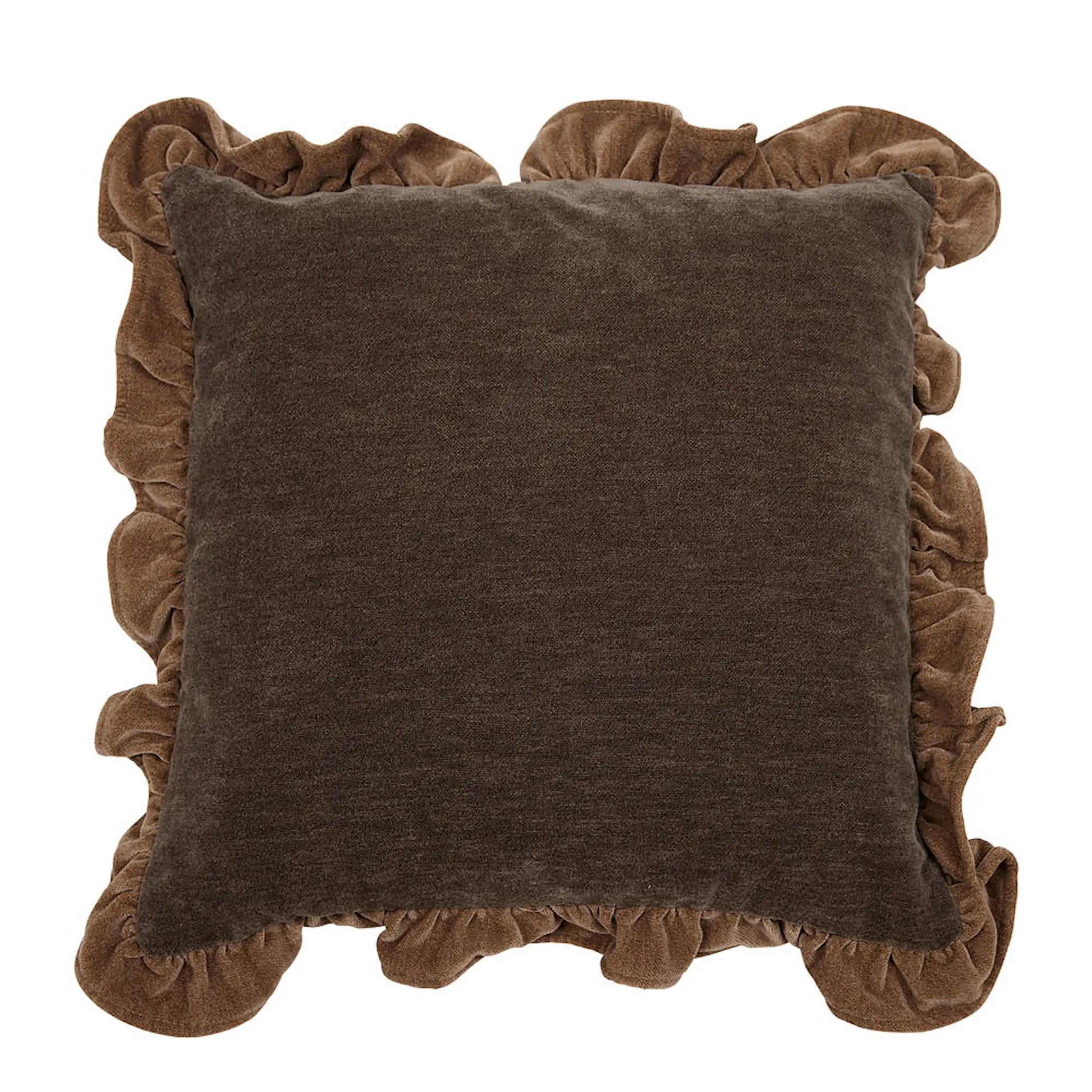 Fondaco Selma kuddfodral 50x50 cm kaffe