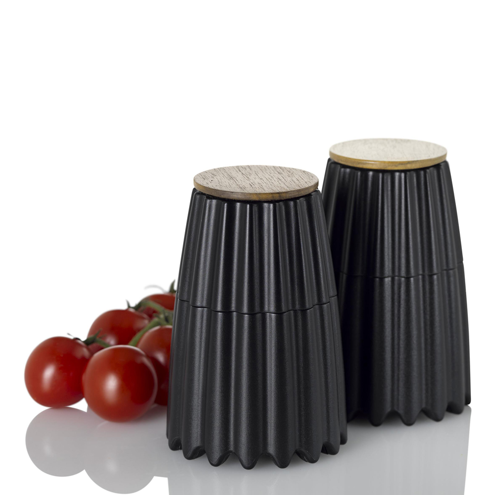 AdHoc MagTwo Kryddkvarn 7x20 cm Svart