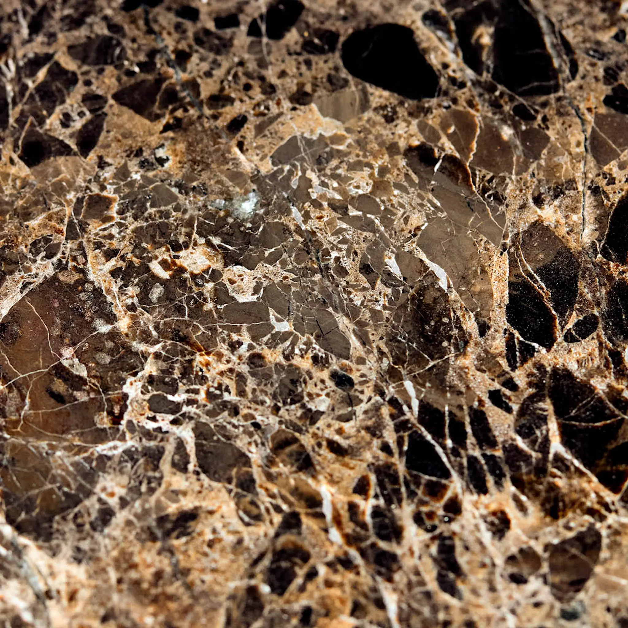 House Doctor Able tandborsthållare 11,5 cm brun marmor