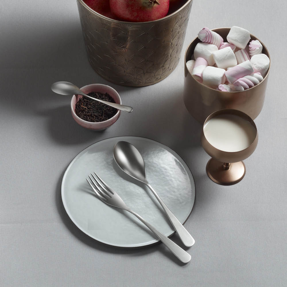 Pintinox Audrey bestickset 24 delar matt stål