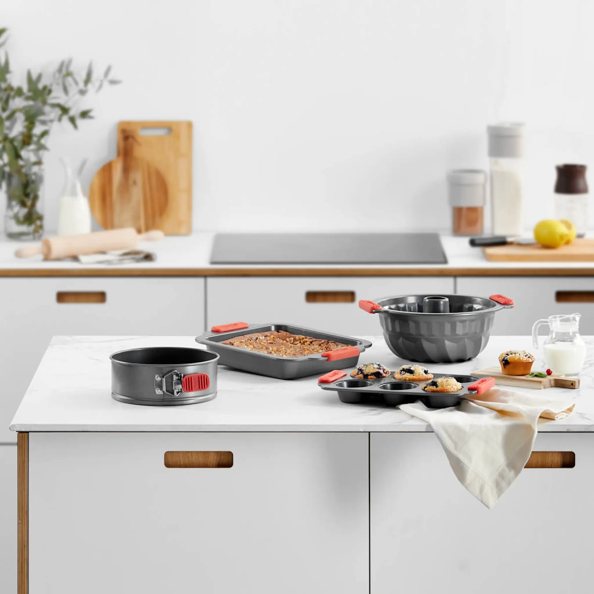 Lékué Bakform fyrkantig 27 cm keramisk non-stick