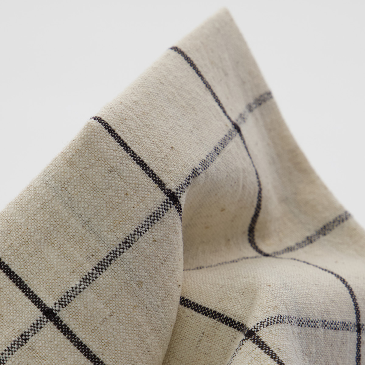 House Doctor Join tygservetter 40x40 cm 4-pack svart/off-white