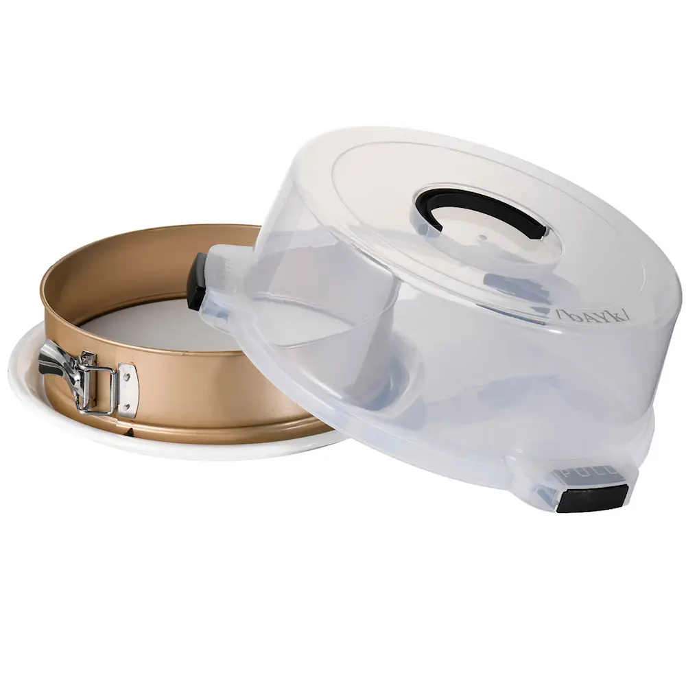 bAYk kakefat m/springform og lokk 26 cm