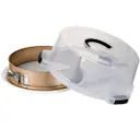 bAYk tårtfat med springform och lock 26 cm guld