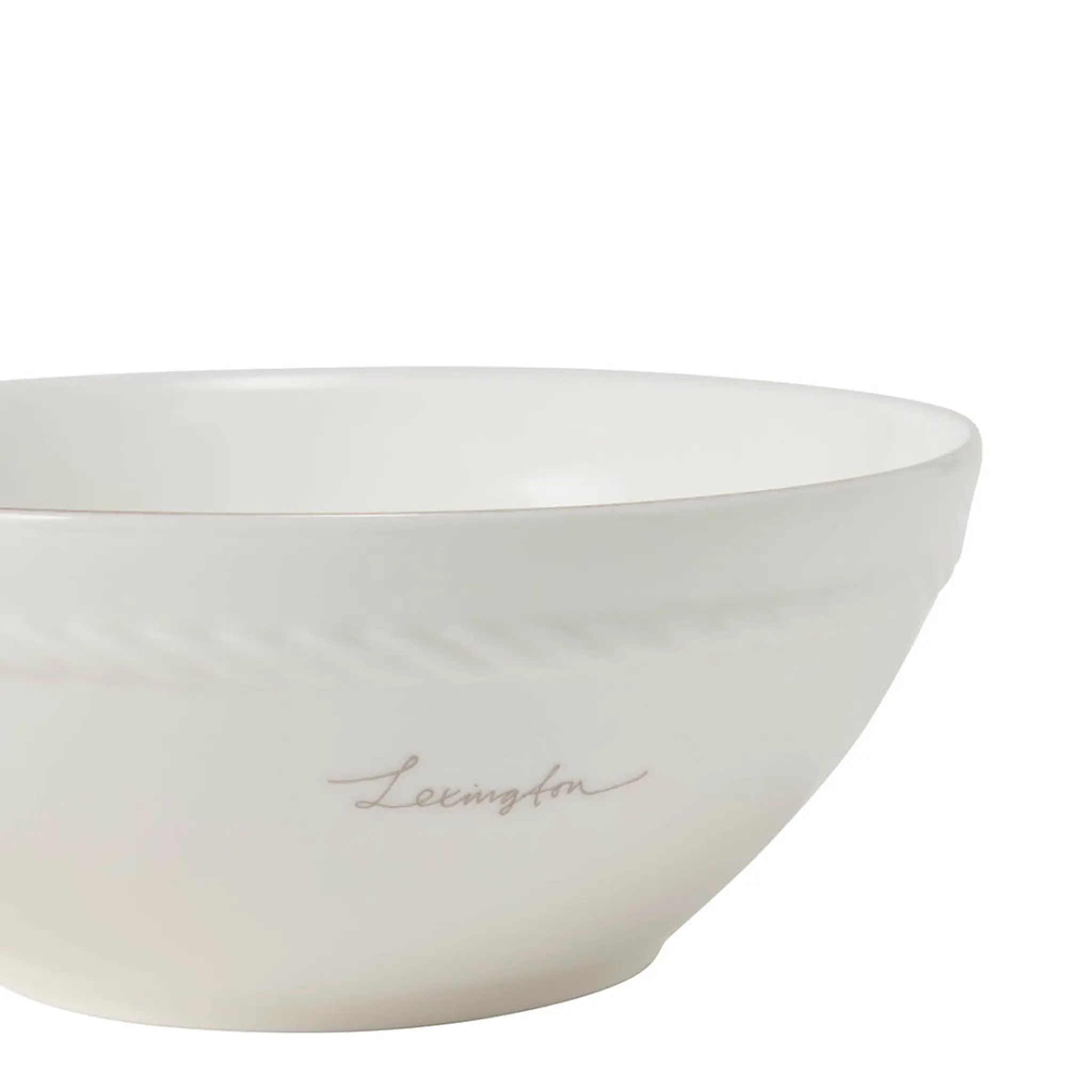 Lexington Icons skål 15,5 cm 4-pack vit/beige